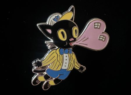 Bosko's Bubble of Love Enamel Pin